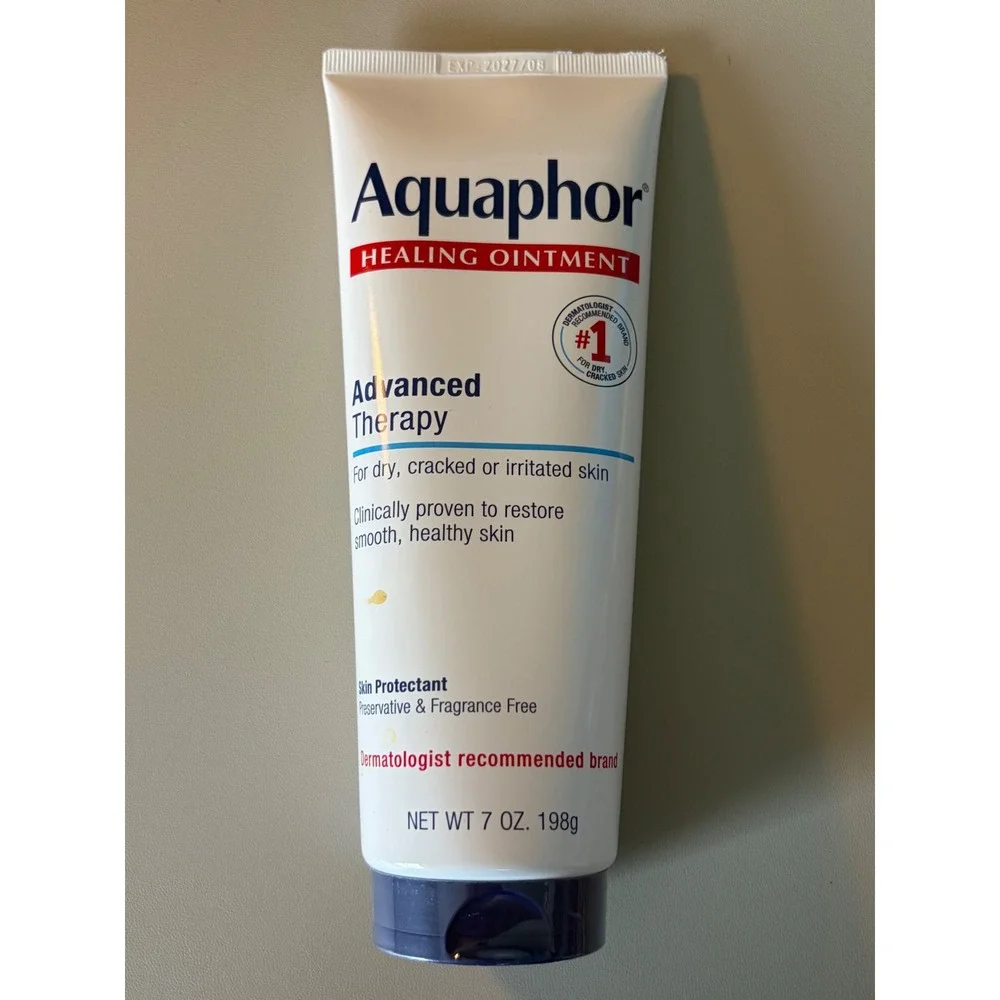 Aquaphor Healing Ointment Advanced Therapy Skin Protectant 7 oz Tube New Sealed